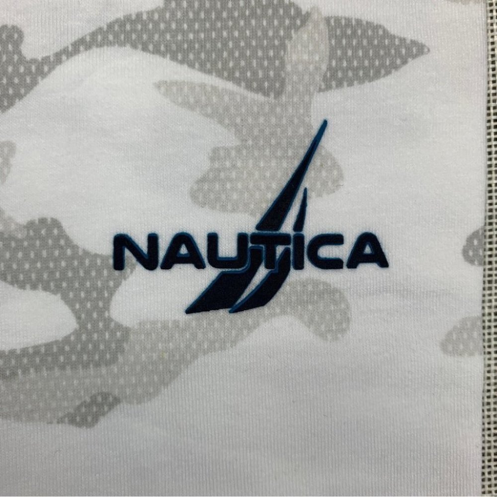 Nautica Mens Beige Short Sleeve Classic Fit T-Shirt M - Picture 10 of 10